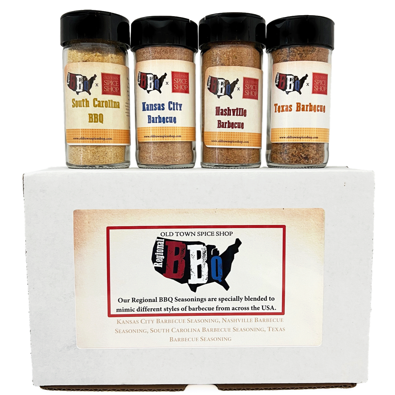Regional BBQ Seasonings Gift Box – Old Town Spice Shop