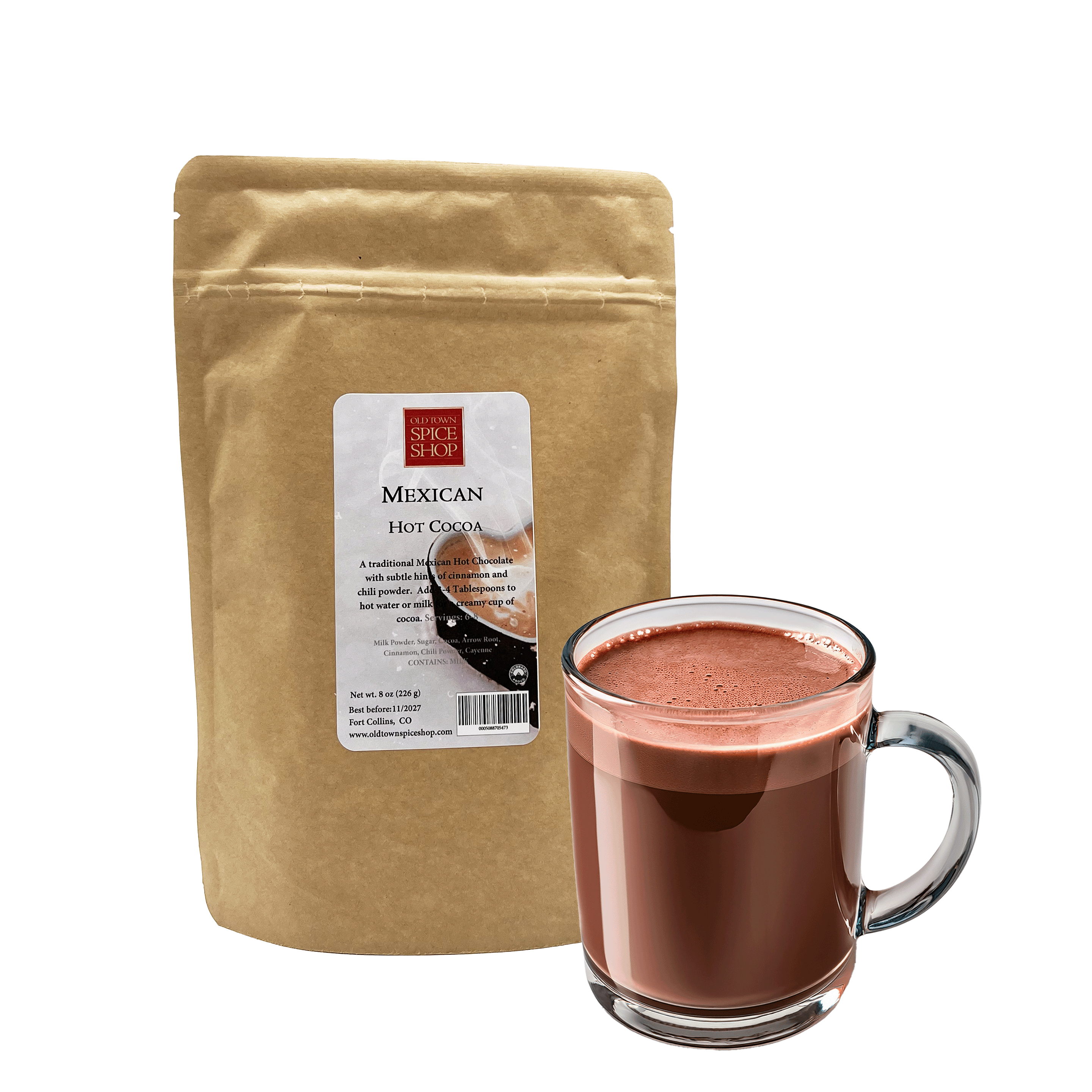 Mexican Hot Cocoa Mix: Spiced Chocolate with Cinnamon | Old Town