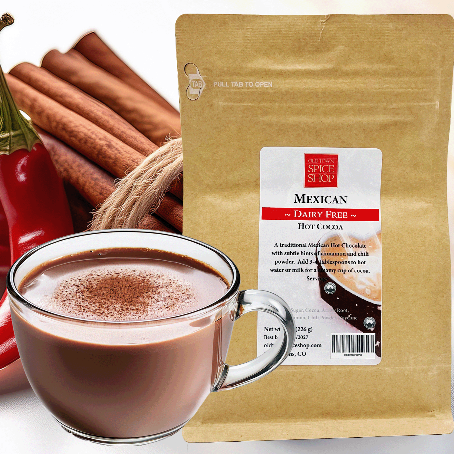 Dairy-Free Mexican Hot Cocoa – Old Town Spice Shop