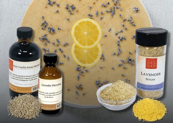 No-Bake Lemon-Lavender Cheesecake