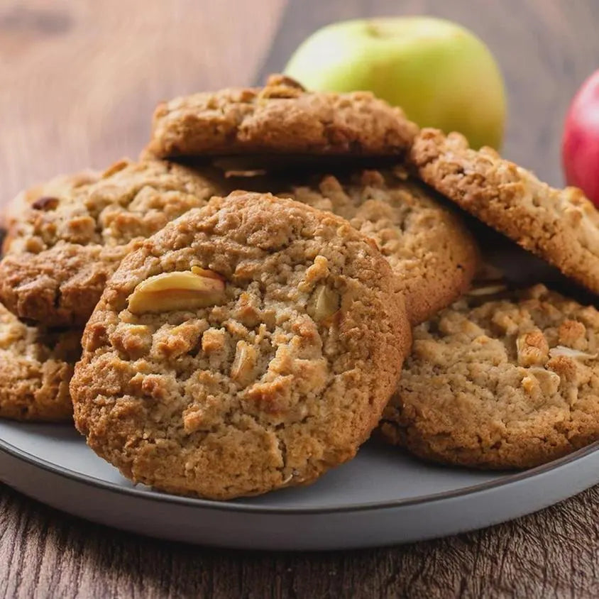 Apple and Cubeb Oatmeal Cookies