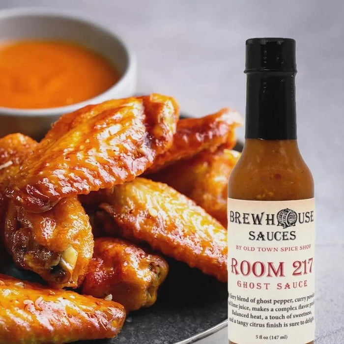 Image of plate of hot wings