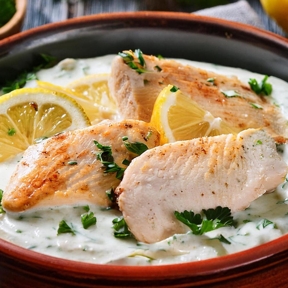 Image of Slow Cooker Tzatziki Lemon Chicken