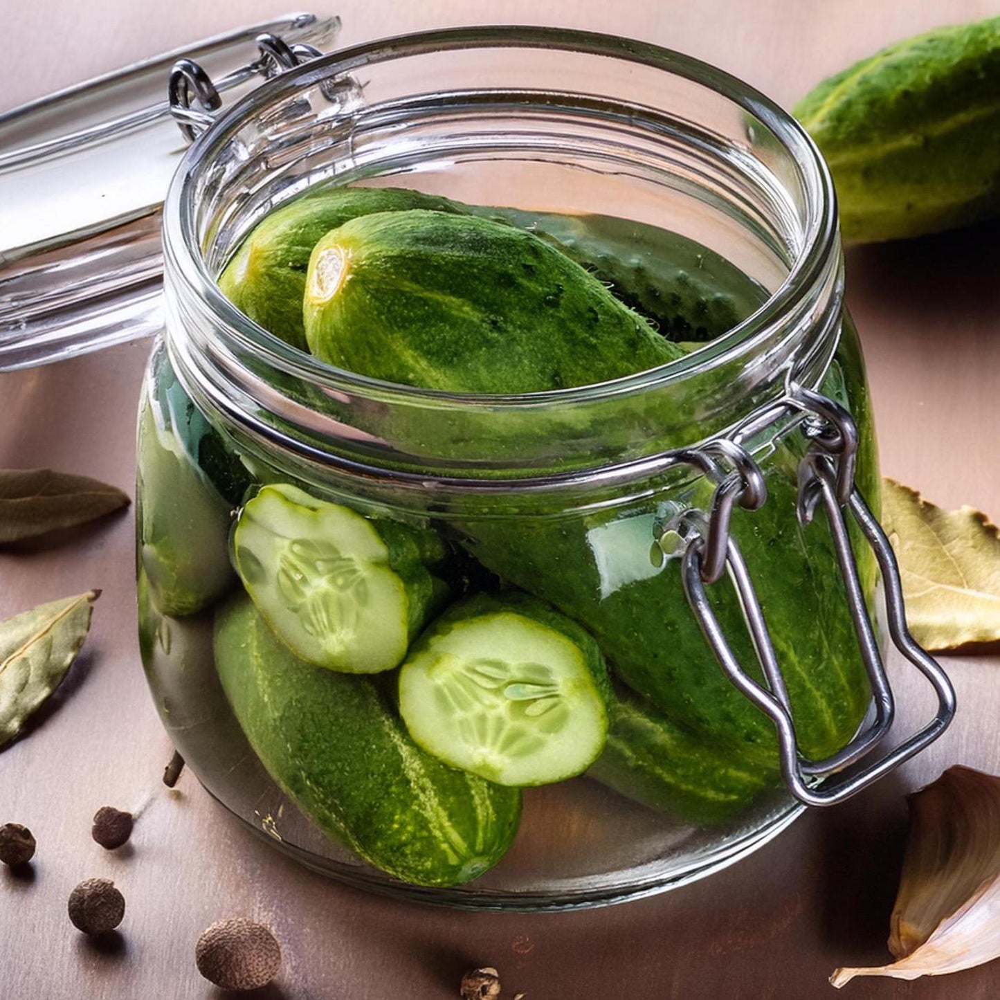 Image of Double-Dill Quick Pickles