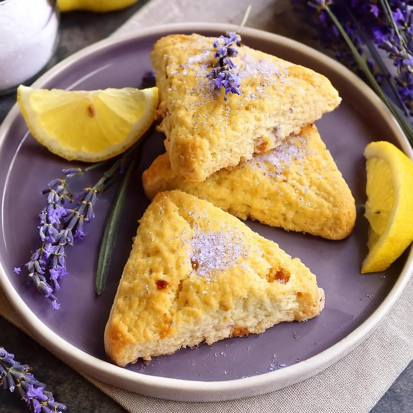 Image of Lavender Lemon Scones