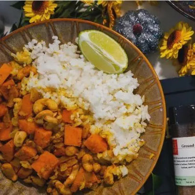 Curry de patates douces 