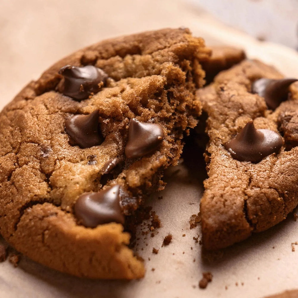 Gooey Gingerbread Spiced Chocolate Chip Cookie
