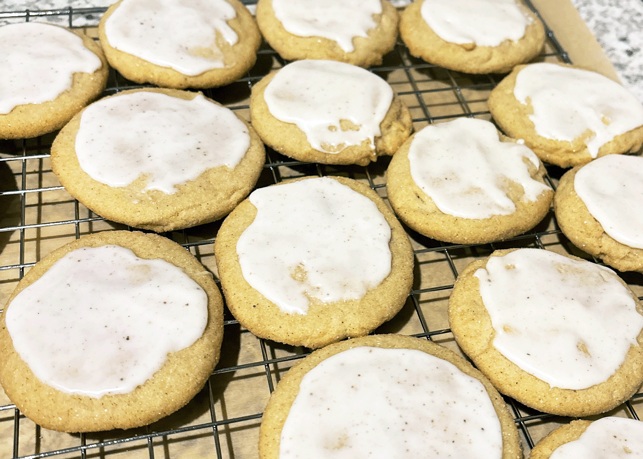 Evermore Chai Iced Sugar Cookies