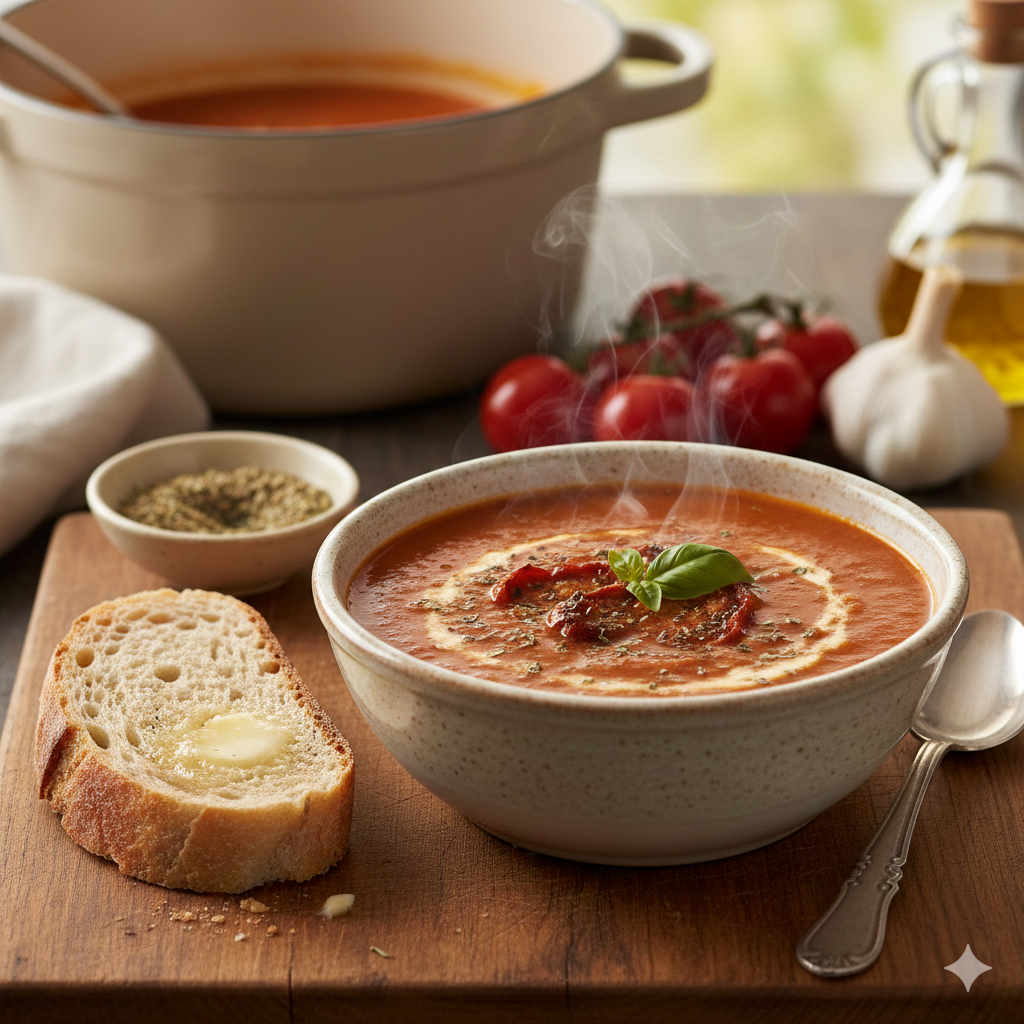 Creamy Roasted Tomato Soup