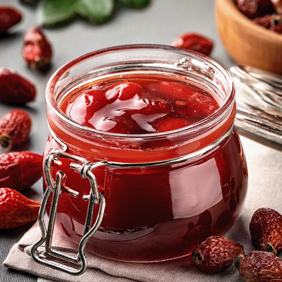 Rose Hip & Raspberry Jam