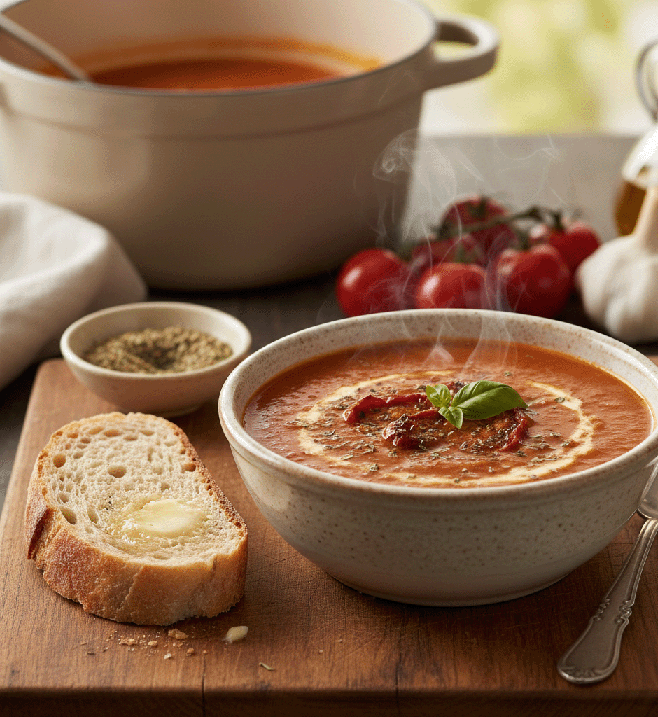 Creamy Roasted Tomato Soup