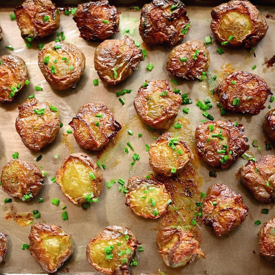 Crispy Smashed Potatoes