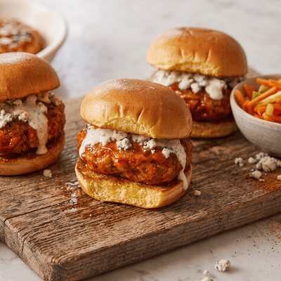 Crunchy Hot Wing Sliders