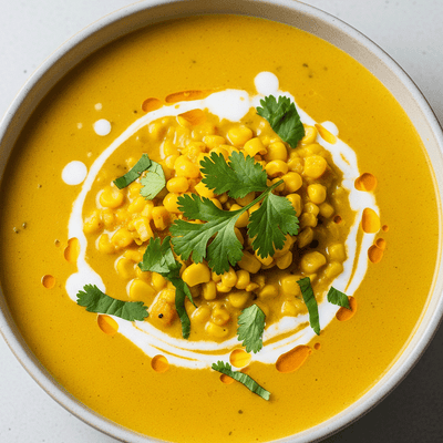 Curried Corn Chowder Soup