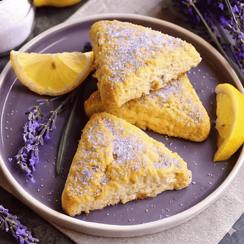 Lavender Lemon Scones
