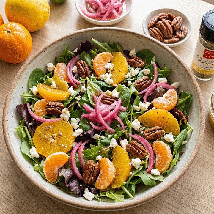 Light and Crisp Citrus Spring Salad