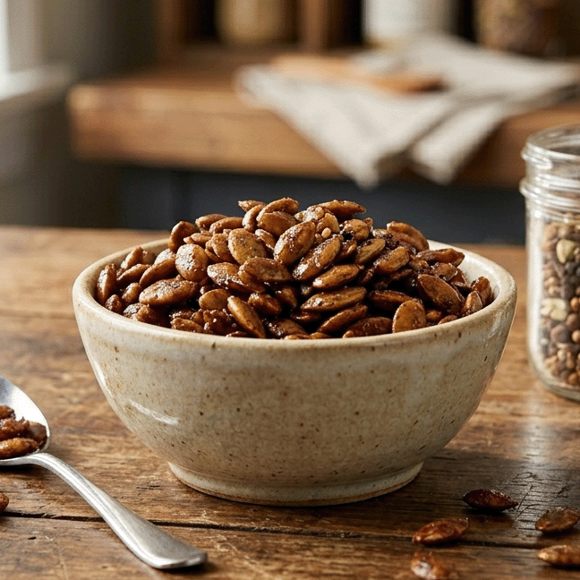 Maple Chai Spiced Pepitas