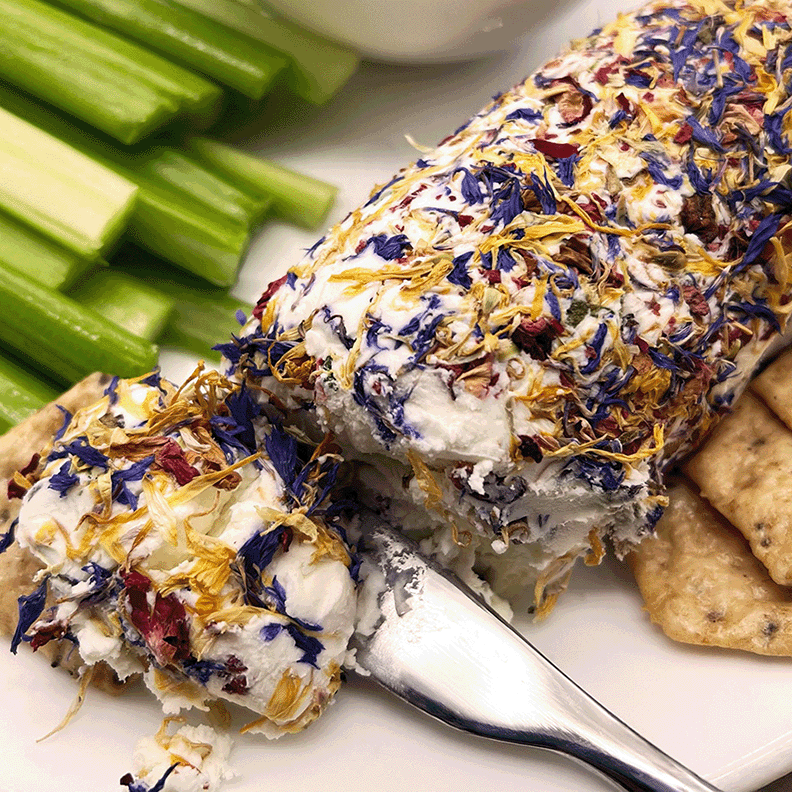 Rocky Mountain Blossom and Fennel Pollen Goat Cheese