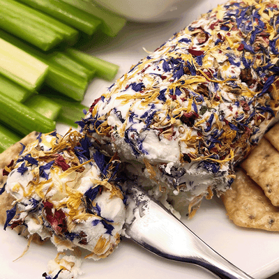 Rocky Mountain Blossom and Fennel Pollen Goat Cheese