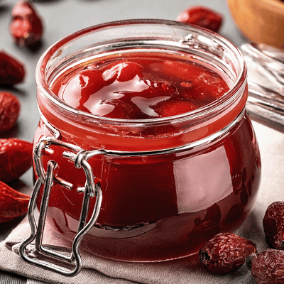 Rose Hip & Raspberry Jam