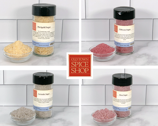 April Showers Bring May Flavors! Check Out Our Floral Flavored Sugars for Spring!