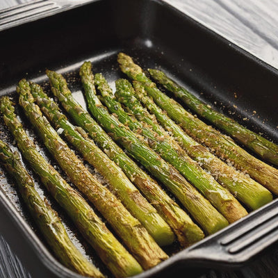 Easy Truffle Parmesan Roasted Asparagus | Gourmet Side Dish