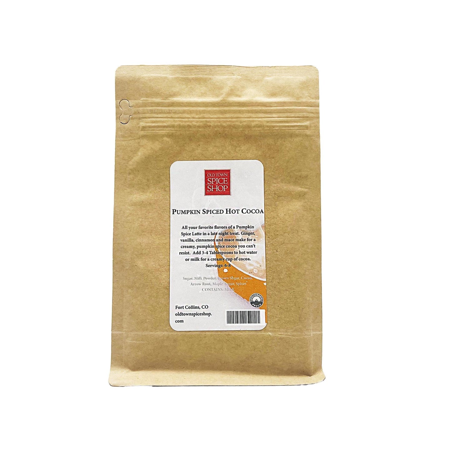 Pumpkin Spiced Hot Cocoa