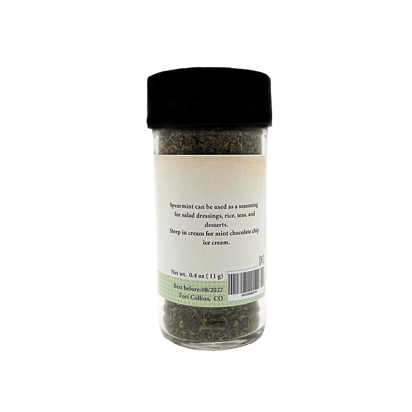 Feuille de menthe verte