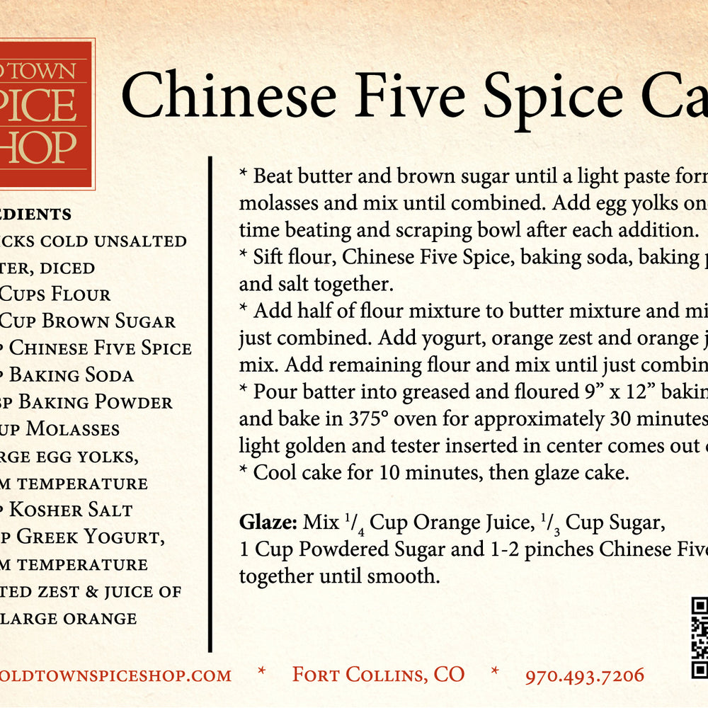 
                      
                        Cinq épices chinoises
                      
                    