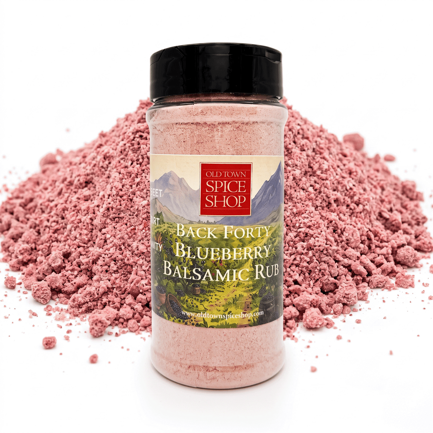 Back Forty Blueberry Balsamic Rub