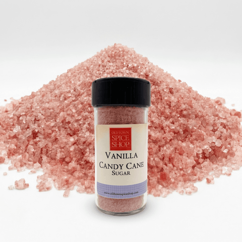 Candy Cane Vanilla Sugar