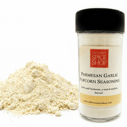 Assaisonnement pour pop-corn à l'ail et au parmesan