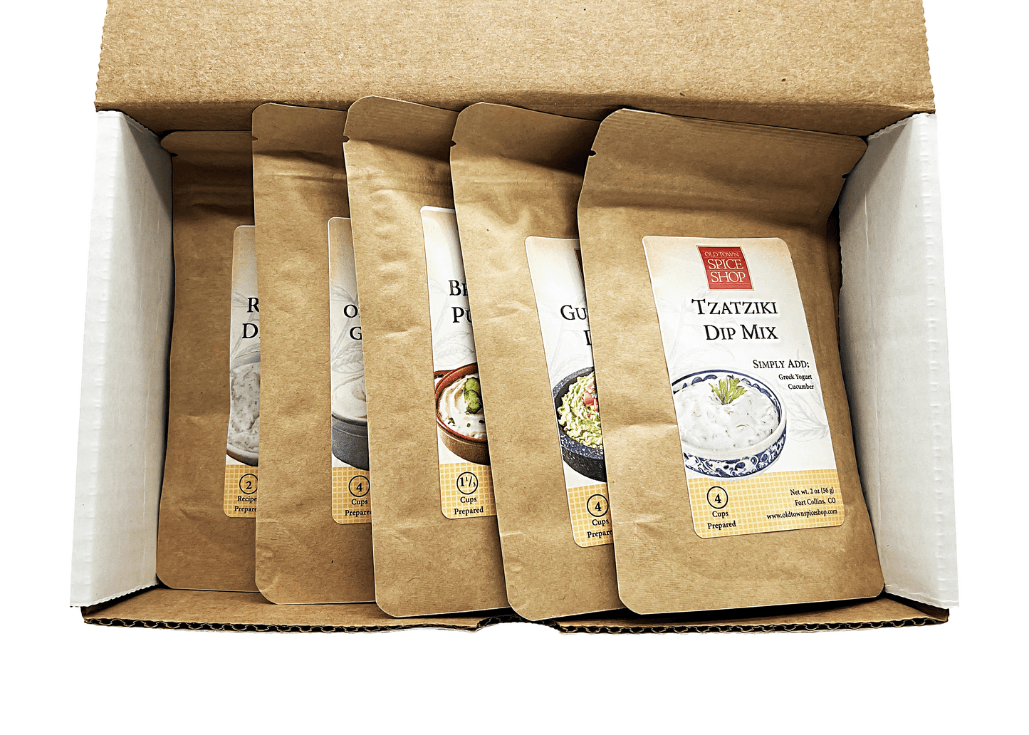 Coffret cadeau de trempettes à l'huile d'olive