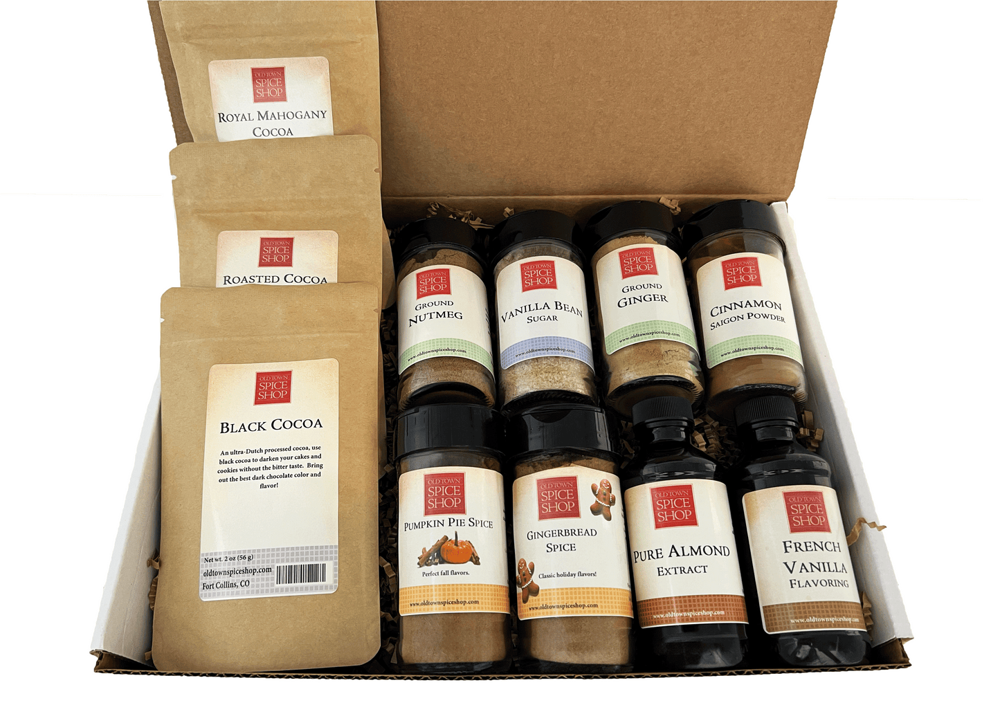 Coffret cadeau de pâtisserie des Fêtes