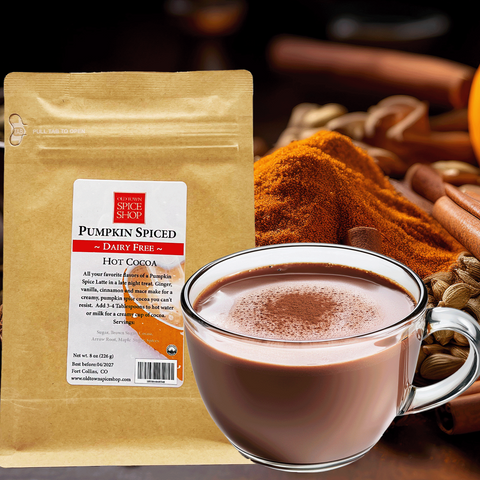 Dairy-Free Pumpkin Spiced Hot Cocoa