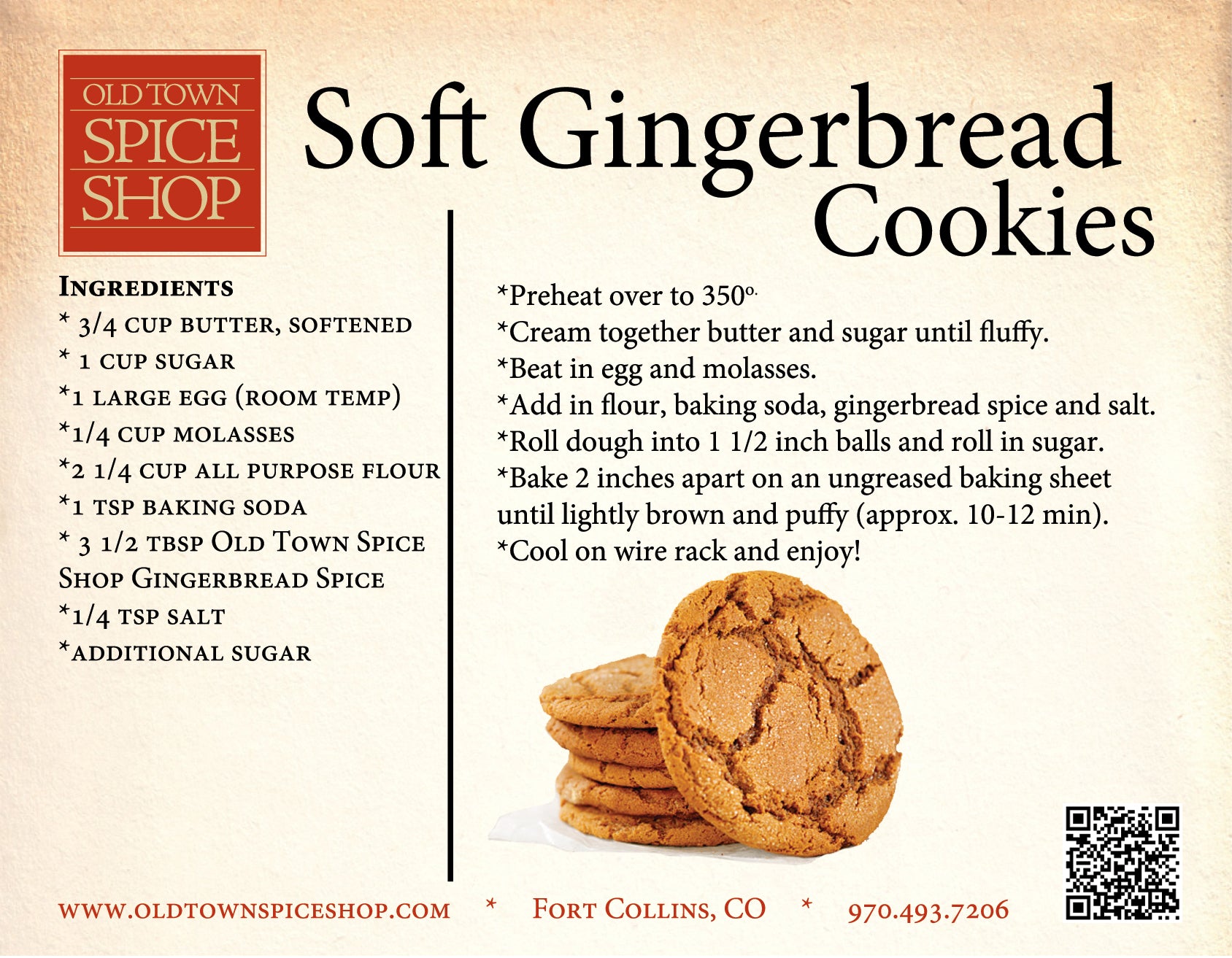 Gingerbread Spice – Old Town Spice Shop