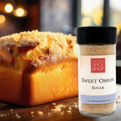Savory onion sugar for grilling glaze