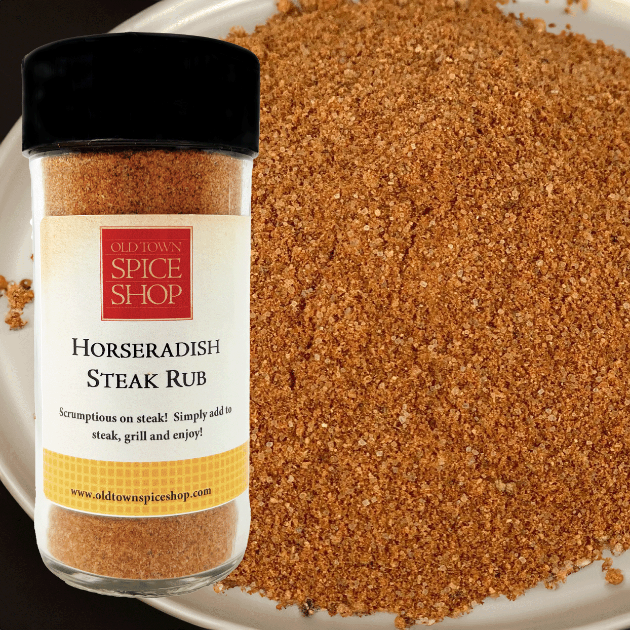 Horseradish Steak Rub