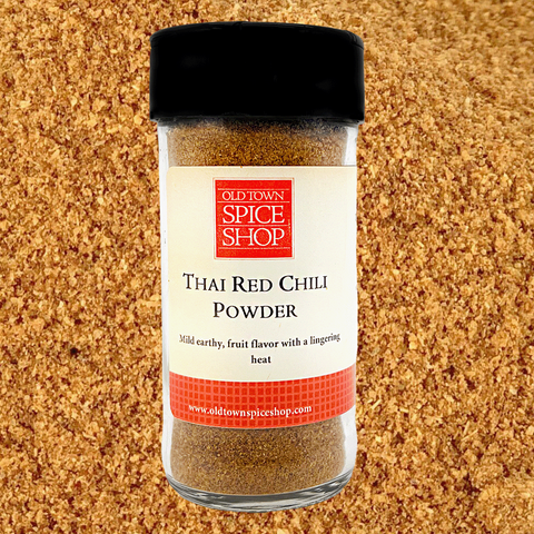 Poudre de piment rouge thaïlandais