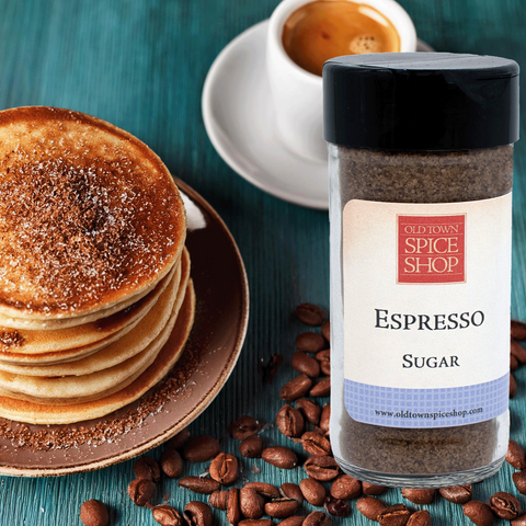 Espresso infused sugar for coffee and baking