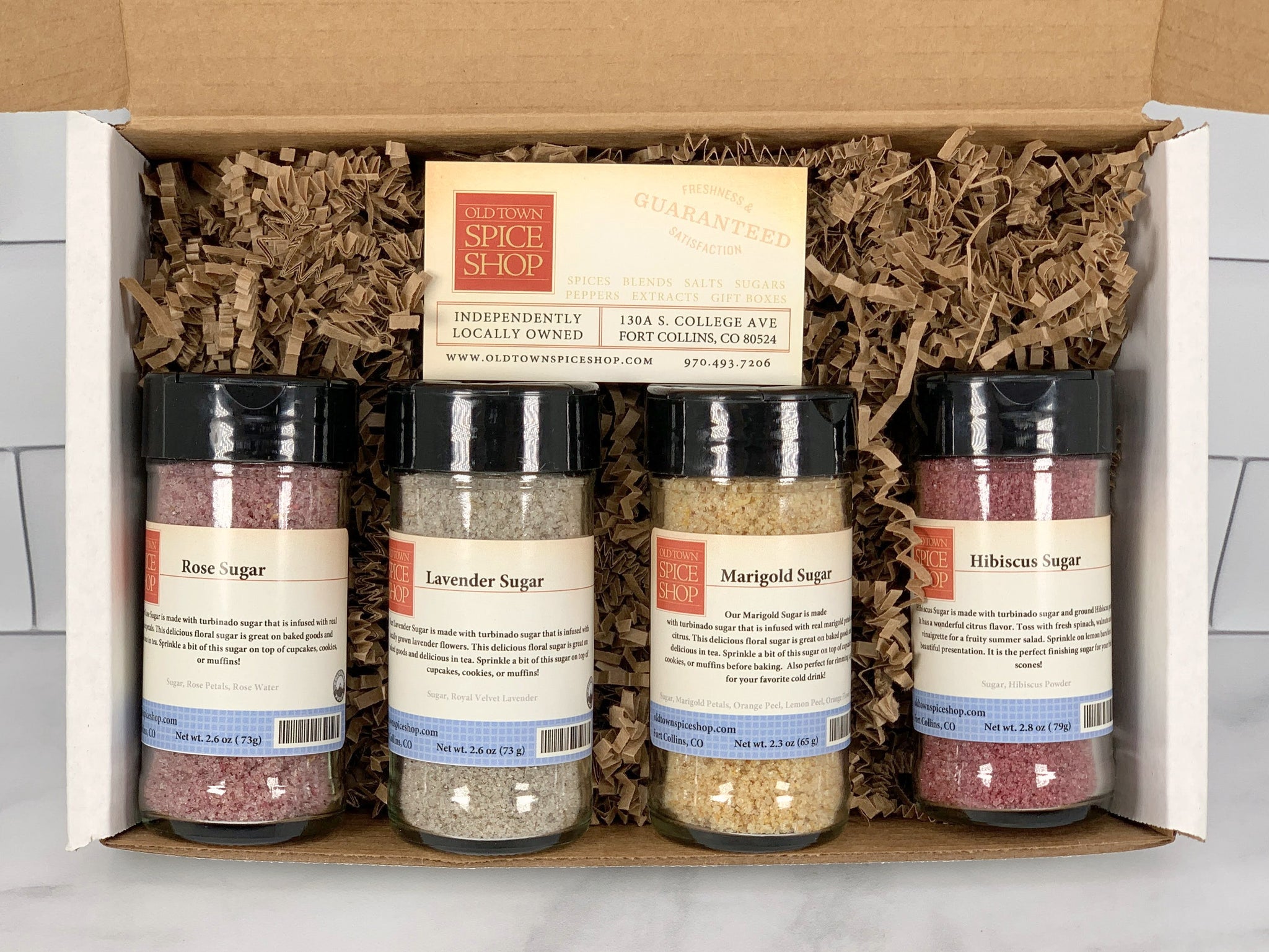 Floral Sugar Bouquet Gift Box Old Town Spice Shop