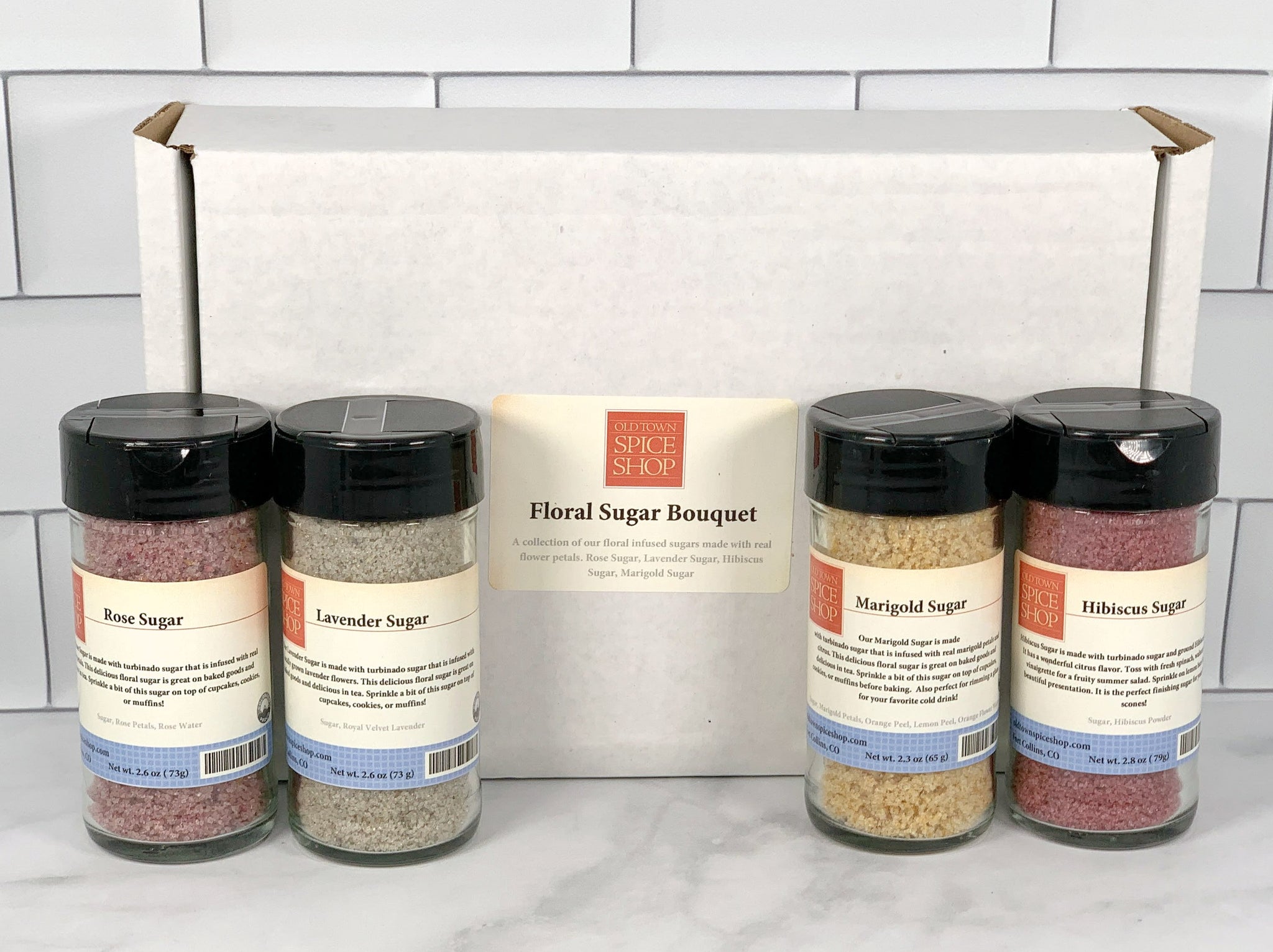 Floral Sugar Bouquet Gift Box Old Town Spice Shop