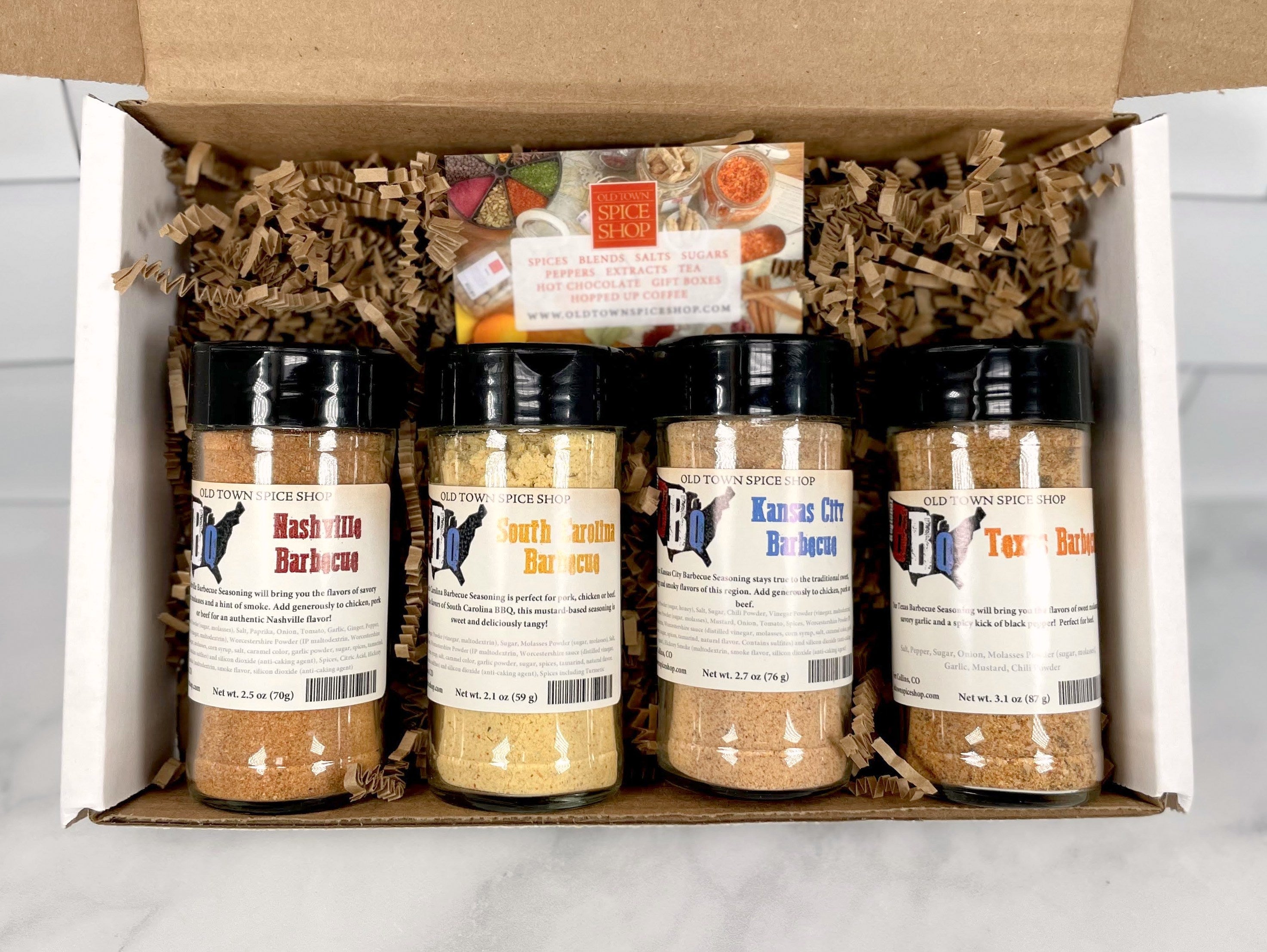 Regional BBQ Seasonings Gift Box – Old Town Spice Shop