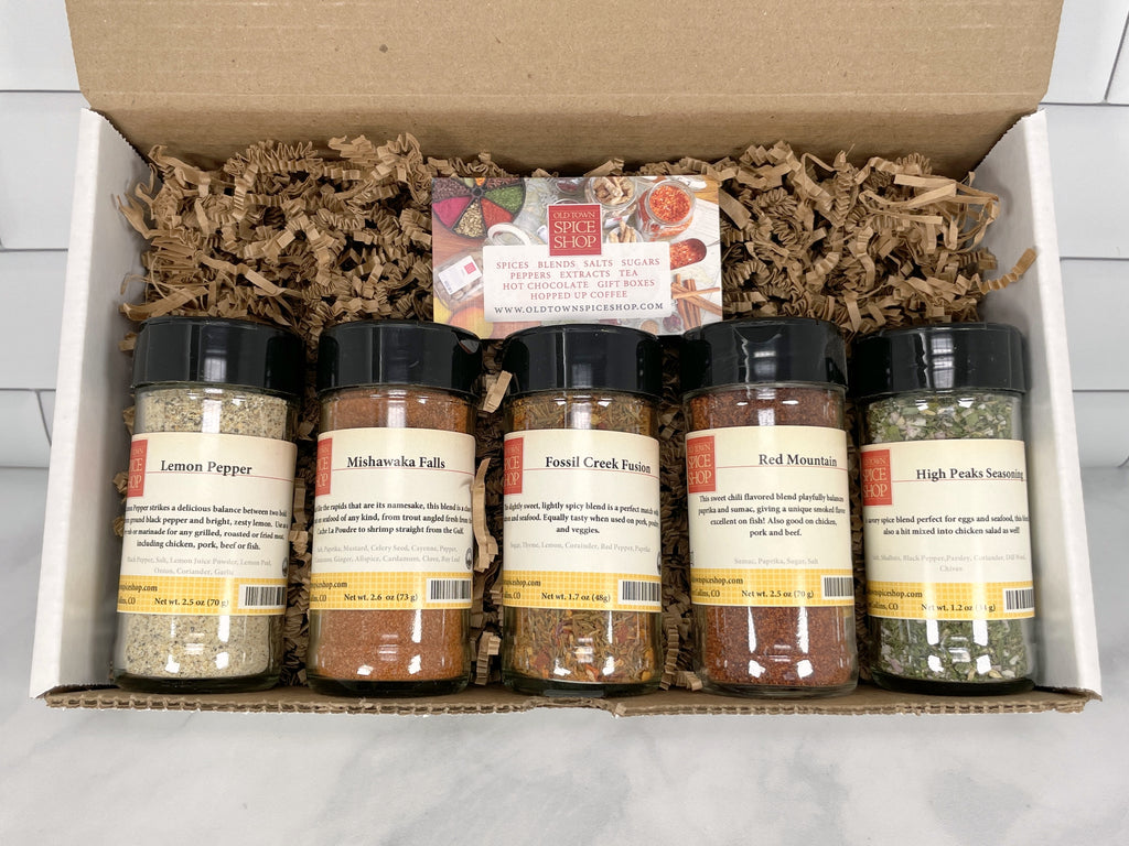 Catch of the Day Gift Box - Fish and Seafood Seasonings